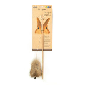 Gloriapets SHIGERU Juguete Palo con Ratón para Gatos de Gloriapets disponible en Emperrados para cuidar a tu peludo.