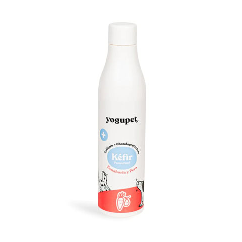 Yogupet Kéfir de ZANAHORIA Y PERA 200 ml para Perros y Gatos de Yogupet disponible en Emperrados para cuidar a tu peludo.