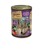 Natural Greatness Lata PATO Y CONEJO con tomate, manzana y semillas de hinojo 400 g para Perros de Natural Greatness disponible en Emperrados para cuidar a tu peludo.