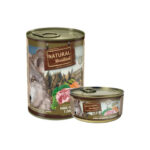 Lata de comida para perros Natural Woodland sabor ganso con brócoli y zanahorias