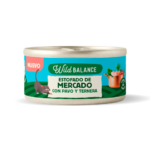 Wild Balance Lata ESTOFADO con PAVO Y TERNERA ( Comida Cocinada Húmeda-Filosofía BARF) 80 g para Gatos de Wild Balance disponible en Emperrados para cuidar a tu peludo.