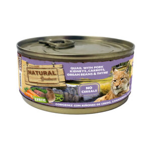 Natural Greatness Lata CORDONIZ con CON CERDO, zanahorias, judías y tomillo 170 g para Gatos de Natural Greatness disponible en Emperrados para cuidar a tu peludo.