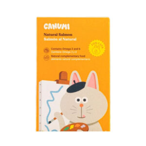 Canumi Lata de SALMÓN al natural 120 g para Gatos de Canumi disponible en Emperrados para cuidar a tu peludo.