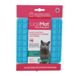 Lickimat Mini Playdate Cat - Comedero Interactivo de Lamido 15x15cm para Gatos