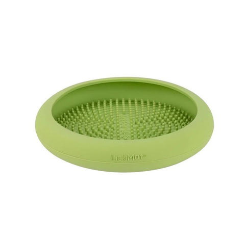 Lickimat UFO con comida para perros