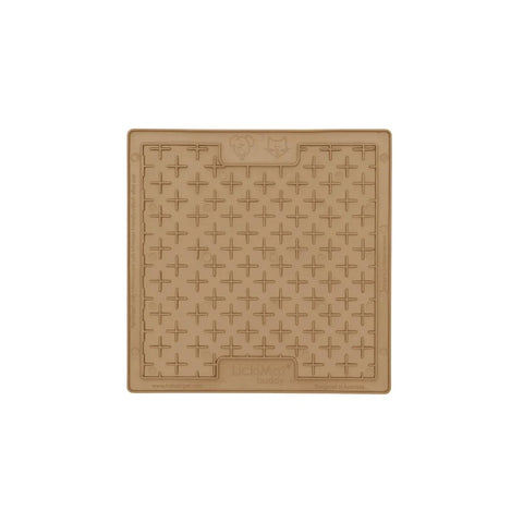Lickmat Buddy Classic en uso por gato