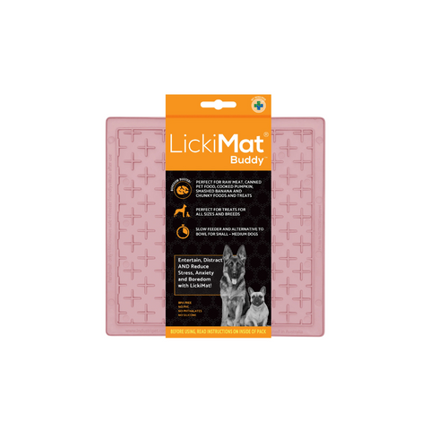 Lickmat Buddy Classic uso en interiores y exteriores