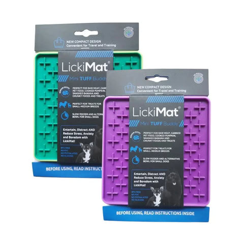 Lickmat Mini Tuff Buddy comedero interactivo para perros 15x15cm