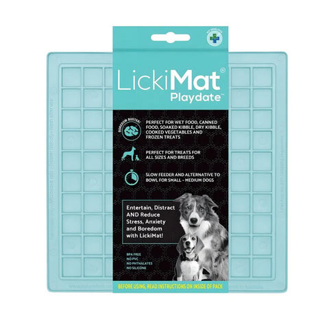 Lickmat Playdate Classic mejora la digestión de las mascotas