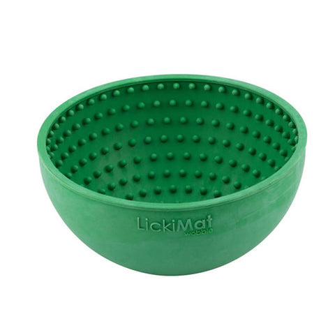 Lickmat Wobble en acción, comedero interactivo para reducir la ansiedad