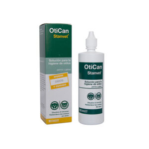 Stangest Limpiador de Oídos Otican, 125 ml para Perros y Gatos de Stangest disponible en Emperrados para cuidar a tu peludo.