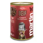 Martin Lata Estofado de BUEY (Alimento Completo Húmedo) para Perros
