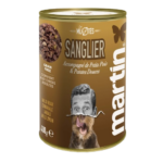 Martin Lata Estofado de JABALÍ (Alimento Completo Húmedo) para Perros