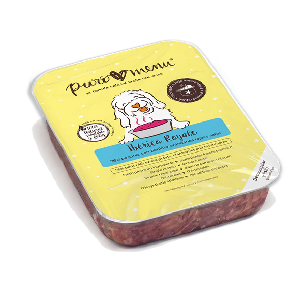 Menú Ibérico Royale para perros Puromenu | Emperrados