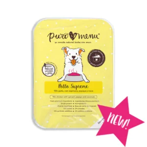 Menú de pollo para perros Puromenu | Emperrados