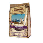 Paquete de pienso hipoalergénico Natural Greatness receta salvaje para perros