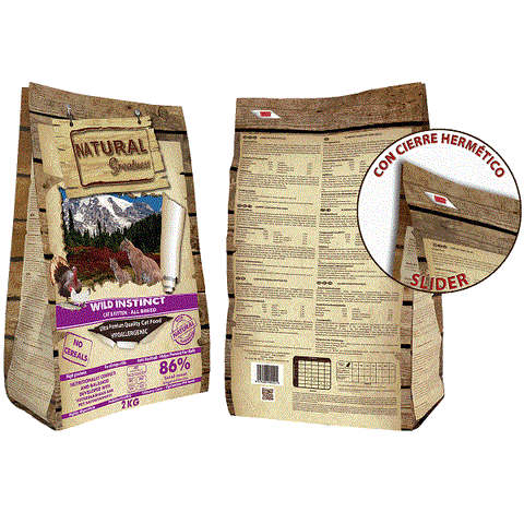 Natural Greatness Wild Instinct para gatitos sin cereal