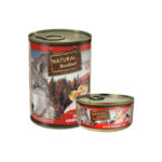 Lata de comida para perros Natural Woodland con pato, albaricoque y trufa