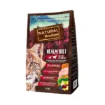 Natural Woodland pienso de pollo Realm Diet para gatos en paquete