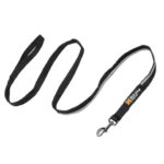 Correa fuerte negra para perros Non-Stop Strong Leash