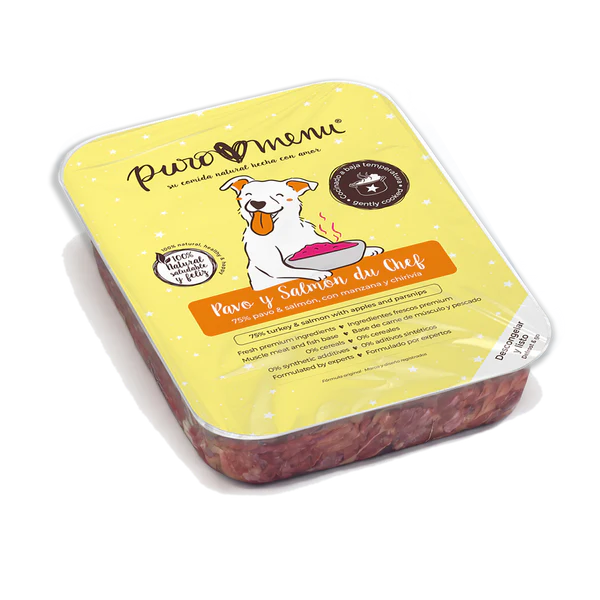 Menú pavo y salmón para perros | Emperrados
