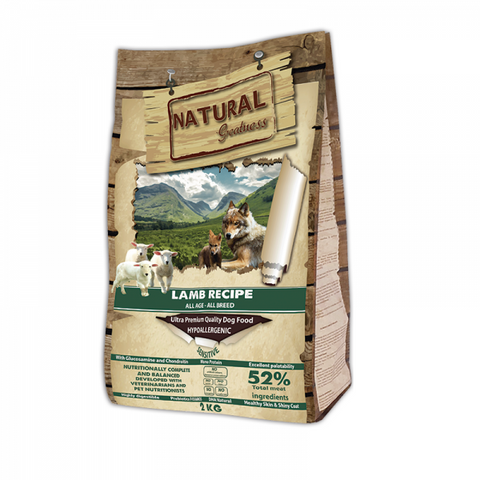 Pienso de cordero para perros sensibles Natural Greatness