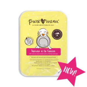 Menú Vacuno Perros Puromenu | Emperrados