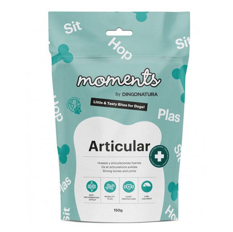 Moments Snacks Articular 150 g para Perros de Moments disponible en Emperrados para cuidar a tu peludo.