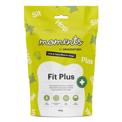 Moments Snacks Fit Plus 150 g para Perros de Moments disponible en Emperrados para cuidar a tu peludo.