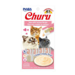 Inaba CHURU ATÚN CON SALMÓN (Tuna with Salmon) 56 g, Snack cremoso para Gatos de Inaba disponible en Emperrados para cuidar a tu peludo.