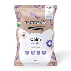 Moments Snacks Calm, 70 g para Gatos de Moments disponible en Emperrados para cuidar a tu peludo.