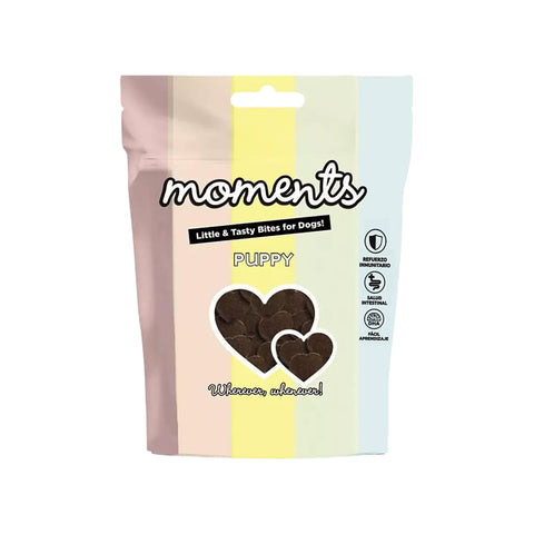Moments Porciones PUPPY 60 g para Perros de Moments disponible en Emperrados para cuidar a tu peludo.