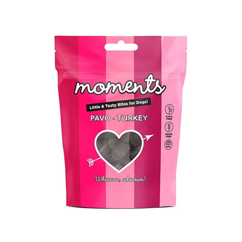 Moments Porciones PAVO 60 g para Perros de Moments disponible en Emperrados para cuidar a tu peludo.