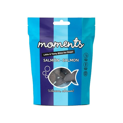 Moments Porciones SALMÓN 60 g para Perros de Moments disponible en Emperrados para cuidar a tu peludo.