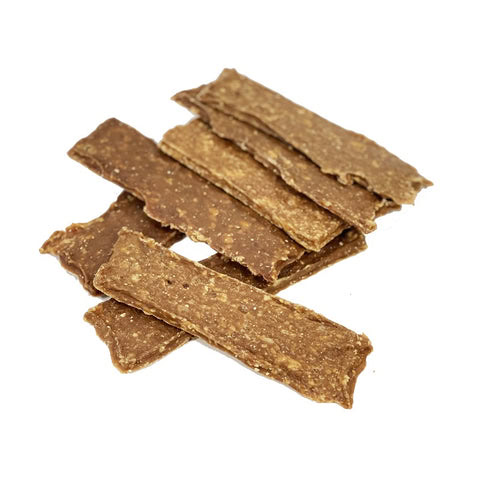 Puromenu Snacks Tiras de Faisán 100 g para Perros y Gatos de Puro Menú disponible en Emperrados para cuidar a tu peludo.