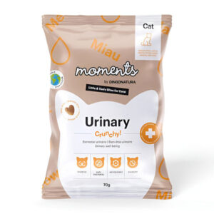 Moments Snacks Urinary 70 g para Gatos de Moments disponible en Emperrados para cuidar a tu peludo.
