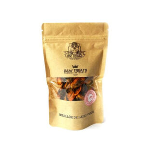Mr. Bones Snacks Naturales de MEJILLÓN DE LABIO VERDE Deshidratado 45 g para Perros y Gatos de Mr. Bones disponible en Emperrados para cuidar a tu peludo.