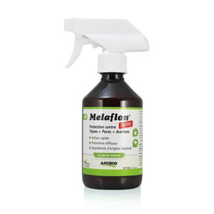 Anibio Melaflon Spray Antiparasitario (pulgas, garrapatas, insectos) 300 ml para Perros y Gatos de Anibio disponible en Emperrados para cuidar a tu peludo.