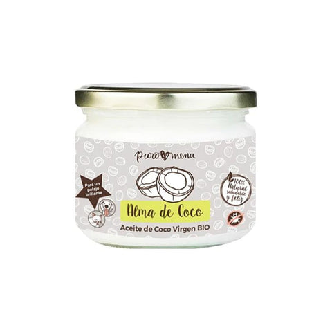 Puromenu Suplemento ACEITE DE COCO BIO (Alma de Coco ) 250 g para Perros y Gatos de Puro Menú disponible en Emperrados para cuidar a tu peludo.