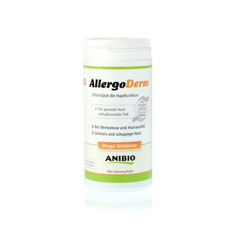 Anibio Allergoderm - Suplemento Tratamiento Alergias 150 g para Perros y Gatos de Anibio disponible en Emperrados para cuidar a tu peludo.