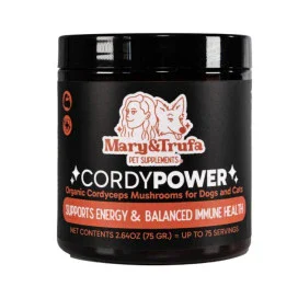 Mary&Trufa Suplemento Hongo Cordyceps - Fortalece Sistema Inmune 75 g para Perros y Gatos de Nevanto disponible en Emperrados para cuidar a tu peludo.