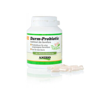 Anibio Suplemento Probiótico - Regulador Flora Intestinal 120 cápsulas para Perros y Gatos de Anibio disponible en Emperrados para cuidar a tu peludo.