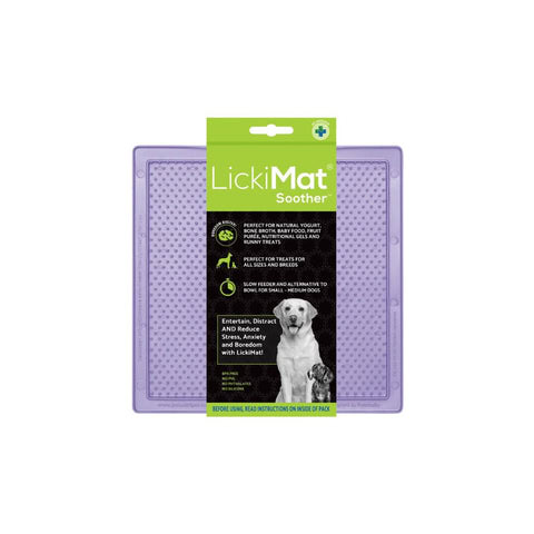Lickimat Soother Classic textura calmante para mascotas