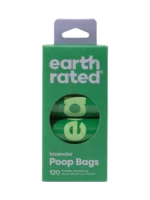 Earth Rated Rollos de BOLSAS HIGIÉNICAS Eco-Friendly (Poop Bags) para Perros y Gatos