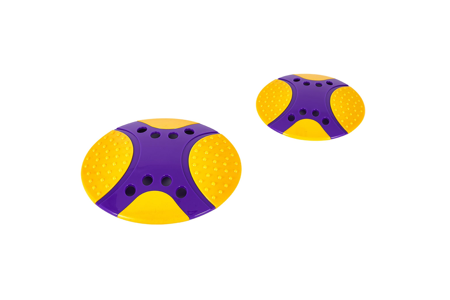 Freedog Juguete FRISBEE ZYGO Amarillo y Lila para Perros - Imagen 2