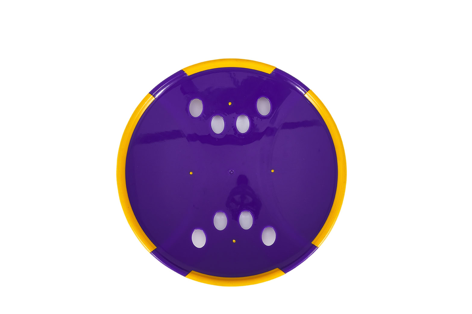 Freedog Juguete FRISBEE ZYGO Amarillo y Lila para Perros - Imagen 4