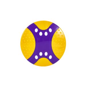 Freedog Juguete FRISBEE ZYGO Amarillo y Lila para Perros