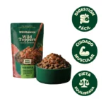 Wild Balance TOPPER de TERNERA con zanahoria, calabaza y espinacas (Salsas Gourmet) 85 g para Perros