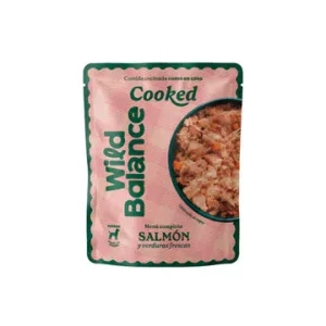 Wild Balance Menú COCINADO de SALMÓN con Verduras para Perros
