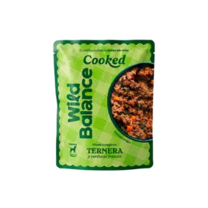 Wild Balance Menú COCINADO de TERNERA con Verduras para Perros
